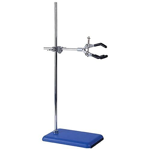 Randhawa Global RG� Retort stand| Burette Stand for laboratory 18" Steel rod, Iron heavy base ,bosshead, burette clamp, for scientific experiments in lab-picture-13