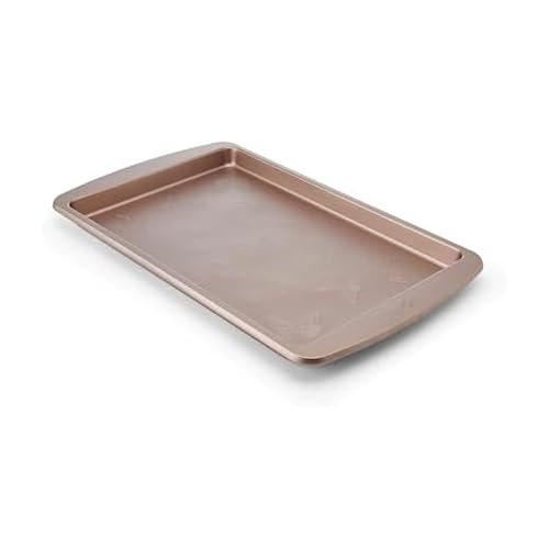 Dolly Parton Butterfly Stamp Baking Sheet Carbon Steel Nonstick Bakeware with Textured Butterfly Design Durable Rolled Rim Oven Safe to 450F Perfect for Cookies Pastries Pizza and One-pan Meals