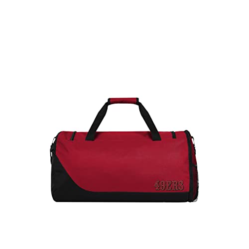 FOCO San Francisco 49ers NFL Solid Big Logo Duffle Bag by FOCO - Used condition - Image 4