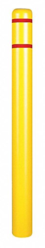 Post Sleeve 4-1/2 in Dia. 64 in H Yellow