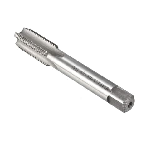 TA-VIGOR M14 x 1.5mm Metric Machine Tap, High Speed Steel 4 Straight Flutes Screw Tapping Thread Tap, Threading Tapping Repair Tool - Image 3