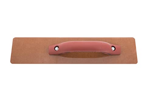 MARSHALLTOWN Resin Hand Float, 16 x 3-1/2 Inch, DuraSoft Handle, Laminated Canvas Resin, Concrete Tool, Easily Works Color Hardeners into Concrete, Square End, Concrete Tools, Made in USA, 4526D - Image 3
