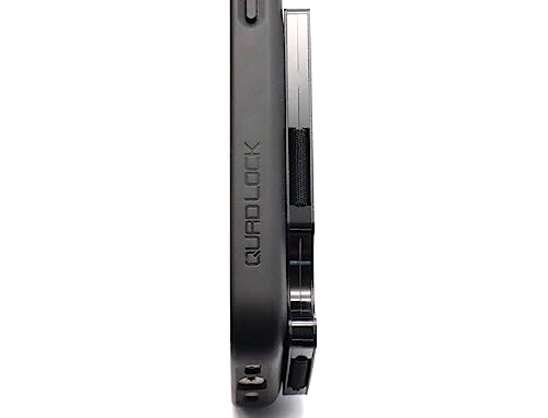DesignUniverse Compatible with QuadLock Credit Card Wallet (Black), Noir - Image 4