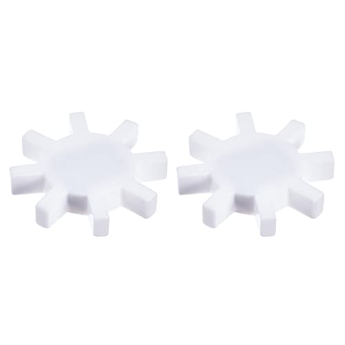 Agitateur magnétique liquide pour éviter les projections en laboratoire, pack YOKIVE blanc de 3,8 cm
