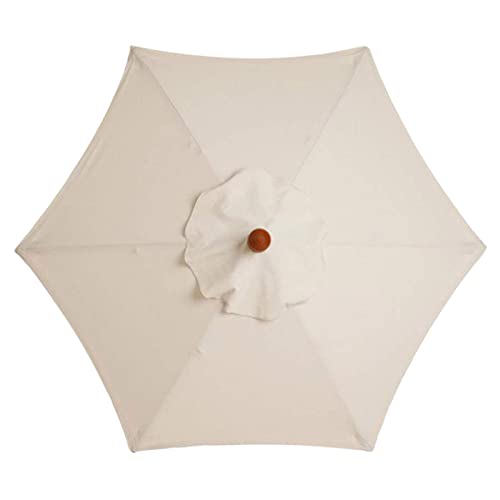 Couverture rechange canopée parasol excentrique 6 bras toile rechange imperméable pour patio