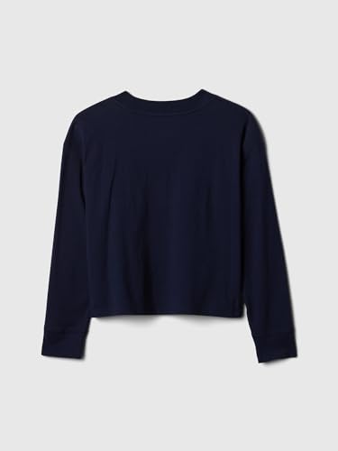 GAP Girls' Long Sleeve Logo Graphic2