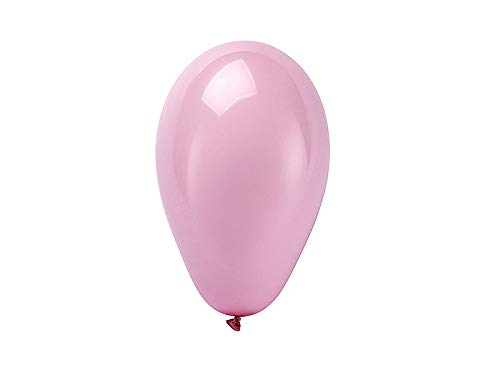 Balao Liso Pera N07 Rosa - Pacote Com 50 Un Regina Rosa