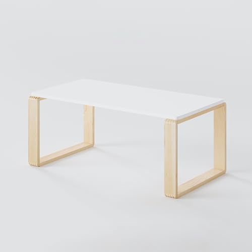 Table au sol japonaise basse pour salon rétro et coin méditation - 2