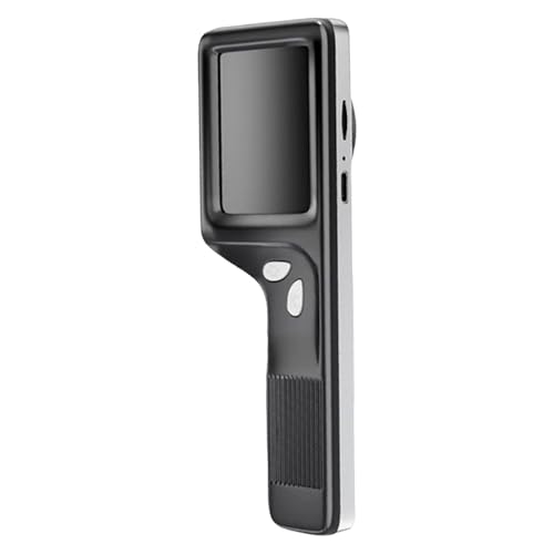 Lupa de microscopio digital de fácil transporte con LED ajustable y luz de alta resolución para observaciones detalladas