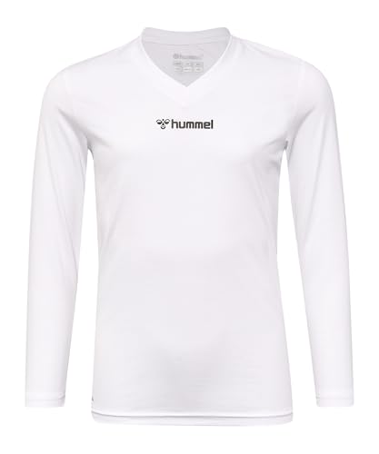 Tee-shirt hummel hmlBL Essential manches longues coton blanc enfant