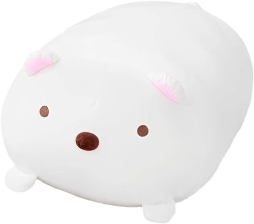 Negosu ぬいぐるみ人形睡眠柔らかく暖かい手枕カバーハンド誕生日プレゼント女性 スーパーもちもち大福クッション 抱きまくら ねこ とかげ しろくま 抱き枕カバー (90CM,C)