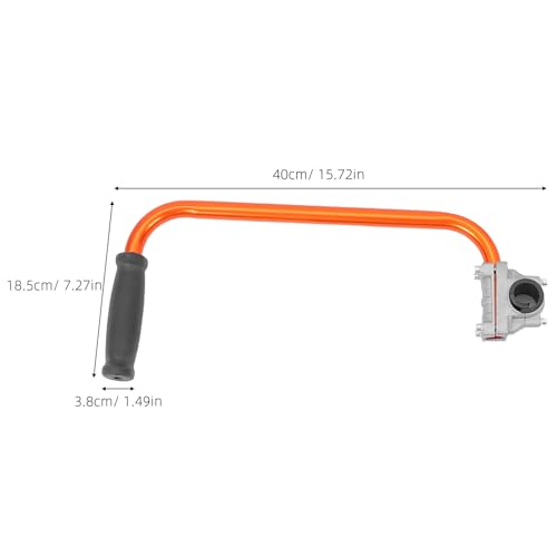 Kit mango auxiliar ajustable para cortacésped que reduce el cansancio en brazos 3