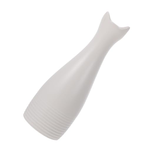 Vase céramique blanc chat : le cadeau idéal pour décoration moderne