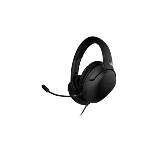 ROG Strix Go Core Wired Gaming Headset (Detachable Discord Certified Mic, 40mm Drivers, Hi-Res Audio, Lightweight, 3.5mm, For PC, Mac, PS4, PS5, Xbox One, Switch and Mobile devices)- Black