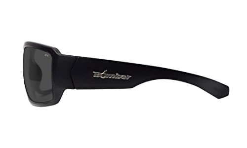 Boogie Bomb Bg103 Floating Safety Sunglasses: Matte Black Frame, Smoke Pc Safety Lens, Non-Slip Gray Foam Lining, Ansi Z87+ Compliant, Uva/Uvb, Safe For Rugged Activity, Wet Conditions. #TOP3