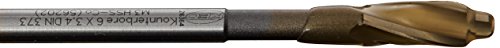 KEO 56211 Cobalt Steel Precision 3 Flutes Cap Screw Counterbore, Integral Pilot, Uncoated (Bright) Finish, M5 - Medium Size