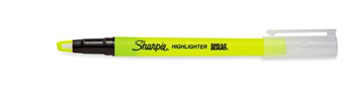 Sharpie Clear View Highlighter Stick, Yellow, 4/Pack (1950746) #TOP2