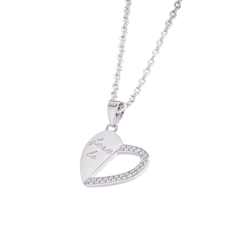 Collier Argent 925 Femme Pendentif Amour Coeur aux Finitions Joaillerie Collection 2025