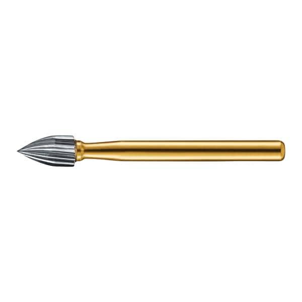 Axis Dental FG7104-KC0 NTI FG #7104 Flame Trimming & Finishing Carbide Burs 10/Pk
