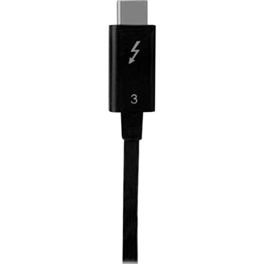 Amazon.co.jp: StarTech.com 0.5m Thunderbolt 3 (40Gbps) USB-C
