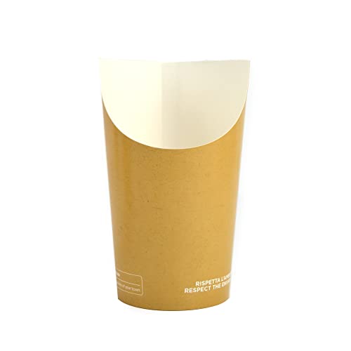 Portapatatine in cartone avana politenato