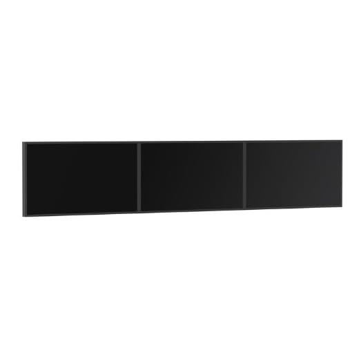 SMS Smart Media Solutions PW010010 – väggfäste för plattskärmar (150 kg, 177,8 cm (70 tum), 2,08 m (82 tum), 300 x 900 mm, 900 x 300 mm, aluminium, svart)