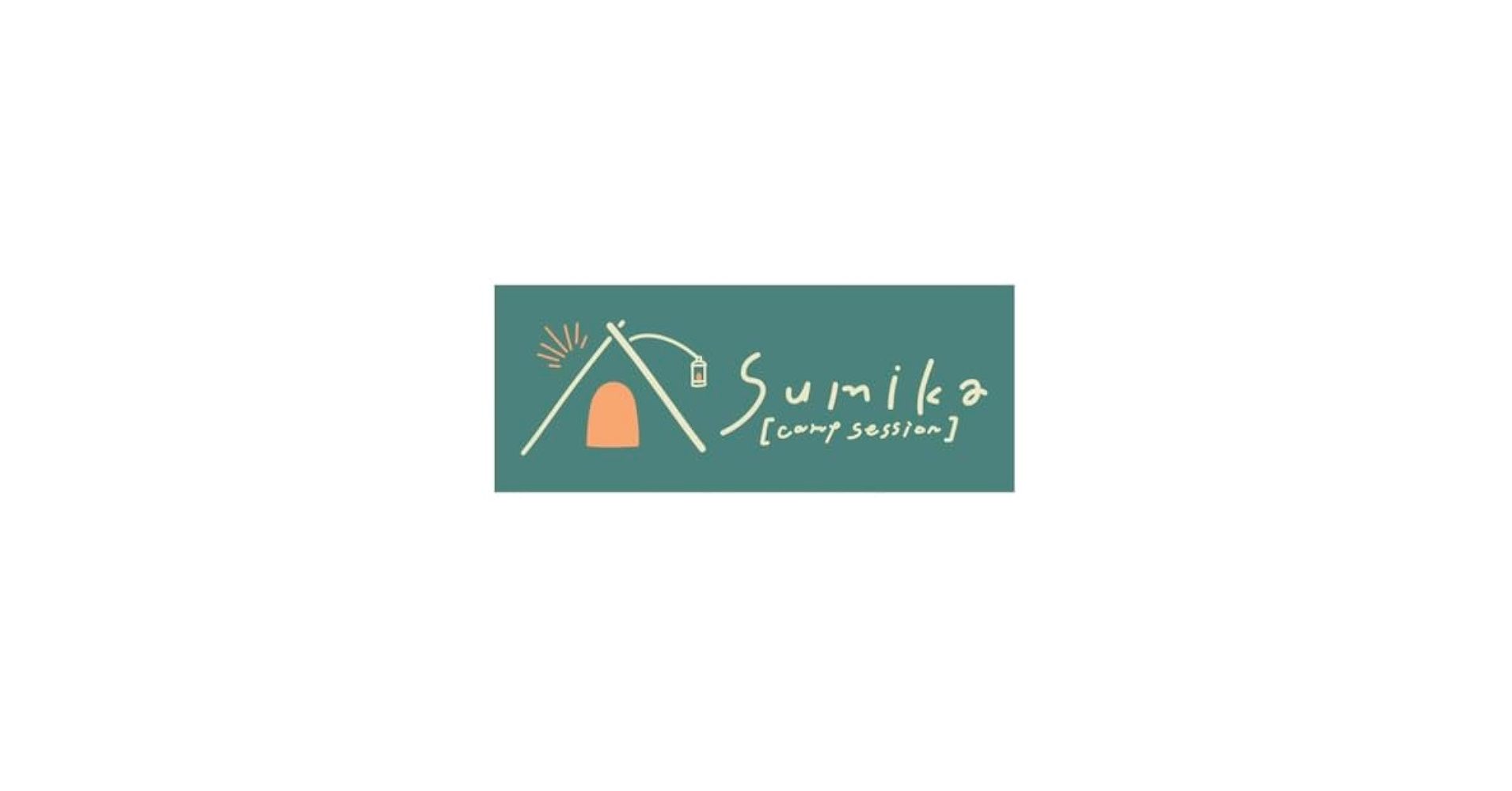 【新品】sumika［camp session］ロンＴ フェイスタオル sumika［camp session］ / ロゴフェイスタオル - sumika