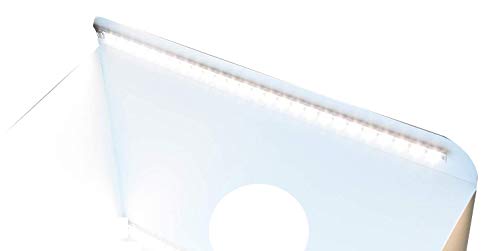 Estúdio Fotográfico Vivitar Portátil 11” LED Light Box dobrável com fundo infinito