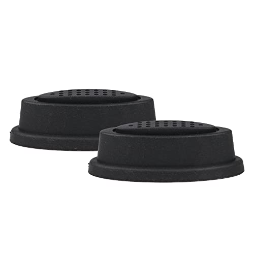 Image of Etfbuy 4pcs Black Luggage Side Stud Feet Pad Suitcase Side Peg Support Replacement for Z020