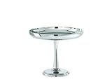 Maße: Ø13,8xH11cm Sambonet Rosenthal Obstschale auf Fuß, Obst-/Gebäckständer - 11h - Elite - Edelstahl 18/10 - Ø13,8x11cm