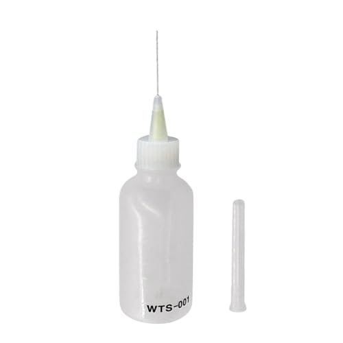 Botella De Aguja De Precisión – PVC 50 Ml | Dispensador De Flux Líquido Y Pegamento | Frasco De Punta Fina Para Dosificación De Líquidos, Manualidades Y Bricolaje Botella De Aguja De Precisión – PVC 50 Ml | Dispensador De Flux Líquido Y Pegamento | Frasco De Punta Fina Para Dosificación De Líquidos, Manualidades Y Bricolaje
