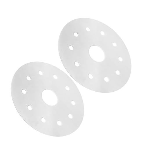 Mikinona Adattatore Diffusore Per Induzione in Acciaio Inossidabile Piastra Di Conversione Foglio Conduttore Di Calore Per Piano Cottura A Induzione Set Di 2