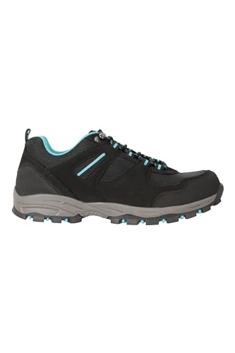 Mountain Warehouse Mcleod Womens Walking Shoes - Lightweight, Warm, Durable, Breathable, Mesh Lining, Sturdy Grip, Rubber Outsole - For Spring Summer, Running & Gyming Charcoal Adult Shoe Size 4 - 3