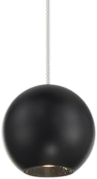George Kovacs P1460-66A-L Itty LED Mini Pendant, Coal