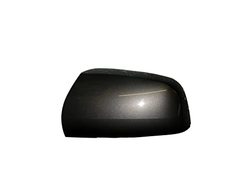 LT2CP Wing Mirror Cover for Vauxhall Zafira B MK2 2009–2014, Technical Grey Clip-On Replacement Mirror Cap, Tool-Free Installation, Weatherproof, Left Hand Side UK Passenger Side