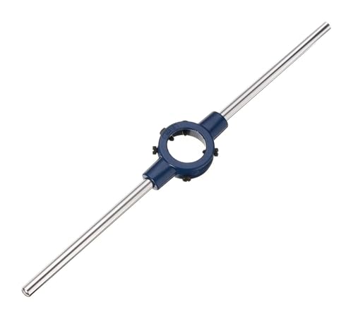 Xuyingst 1Pcs Round Die Stock Handle Wrench Adjustable Threading Die Wrench Handle Holder for Bolt Thread Repair Bar Tools M2-M36