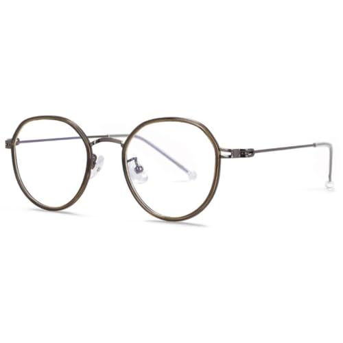 Lunettes rondes en métal pour en finir avec les montures lourdes et tristes