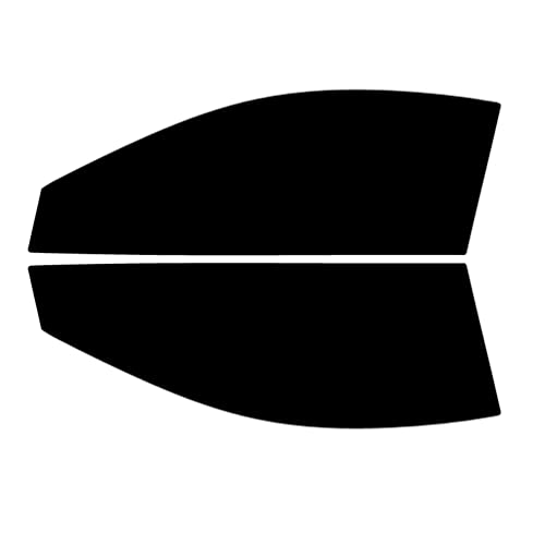 TRUE LINE Automotive Precut Window Tint Nano Ceramic Automotive Sun Protection Glass Tinting Film Visor Kit Compatible with Acura RSX 2 Door Coupe 2002 2003 2004 2005 2006 Fronts Only