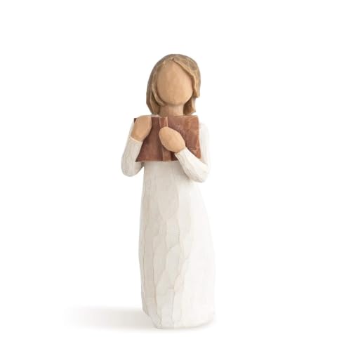 Willow Tree Love of Learning Open Books Open Minds A Gift for Graduates Students Teachers Caregivers to Celebrate Special Accomplishments and Milestones Sculpted Hand-Painted Figure