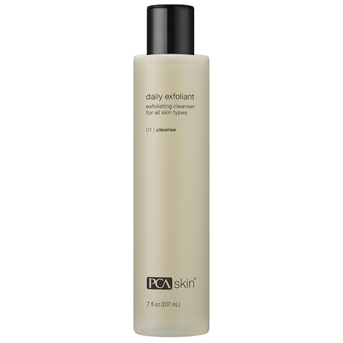 PCA SKIN Daily Face Exfoliant Cleanser, Moisturizing Face Wash, Gently Cleanses Dirt, Debris, and Other Impurities From Skin, Facial Cleanser Made with Renewable Exfoliants, 7.0 oz Bottle