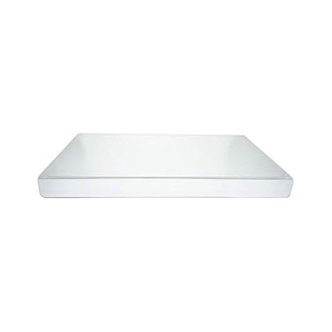 Acrylic Cutting Board for Kitchen with Lip, Non Slip cutting board (Clear Acrylic) by Wexbi, 18 x 16 inch Cover