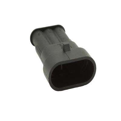 Bulgin Limited, PX2000P03BK, 3 Contacts Male Automotive Rectangular Black Conn (150 Item/s)