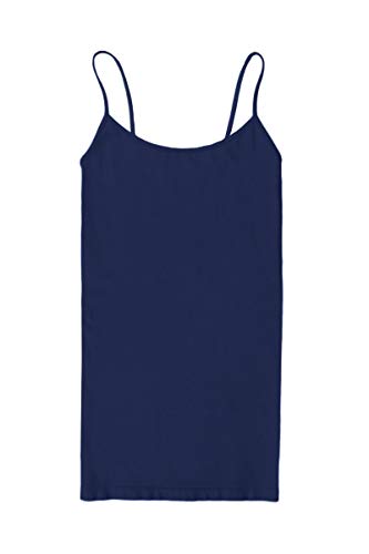 Sugar Lips Seamless Long Camisole Navy