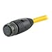 MS 3116M-14-19S-2066-8/S101/S1366, Cordset, MS 3116M Conn, Shell Size: 14, F 19pos to Cut End, 19x18AWG 8M, TPE Black, U-85205