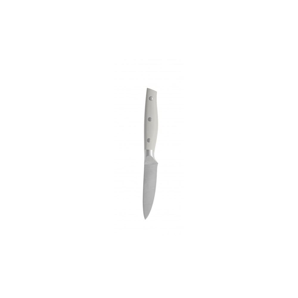 BRANDANI Ceppo Natural in Legno con 5 Coltelli e Affila Coltelli