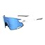 Satin Clear, Sky Blue Mirror