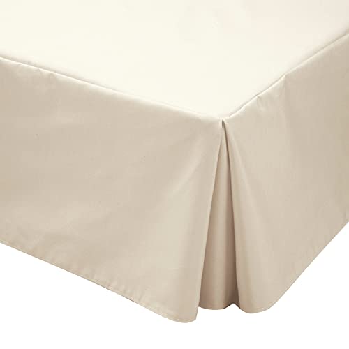 Pikolin Home - Cubrecanapé algodón con faldón y Pliegue Americano Que Cubre el canapé o somier 170 g, CL01