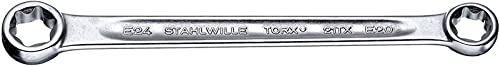 STAHLWILLE Nr. 21TX Doppelringschlüssel Innen-TORX E10 x E12 L.149,5 mm