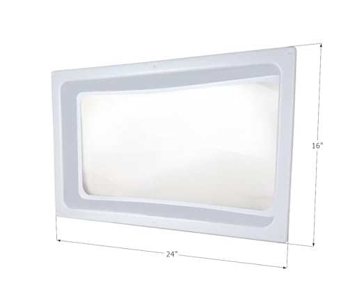 ICON 01981 Skylight Inner Dome SL1422 for 22' x 14' x 5' Opening - Clear
