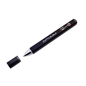 CUTTLELOLA Electric Dotspen II – the Black Knight, rechargeable pen for artists, hobbist, tatooist. Use Electric Pen for managa, sketching, stippling, pen and ink drawing,doodle etc.